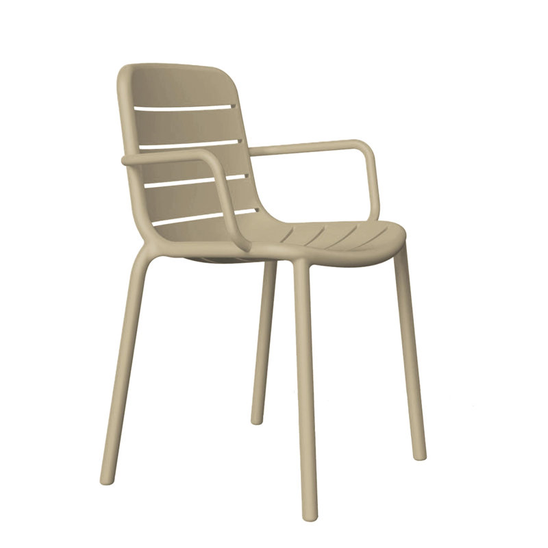 Gina Outdoor Dining Armchair, Sand
