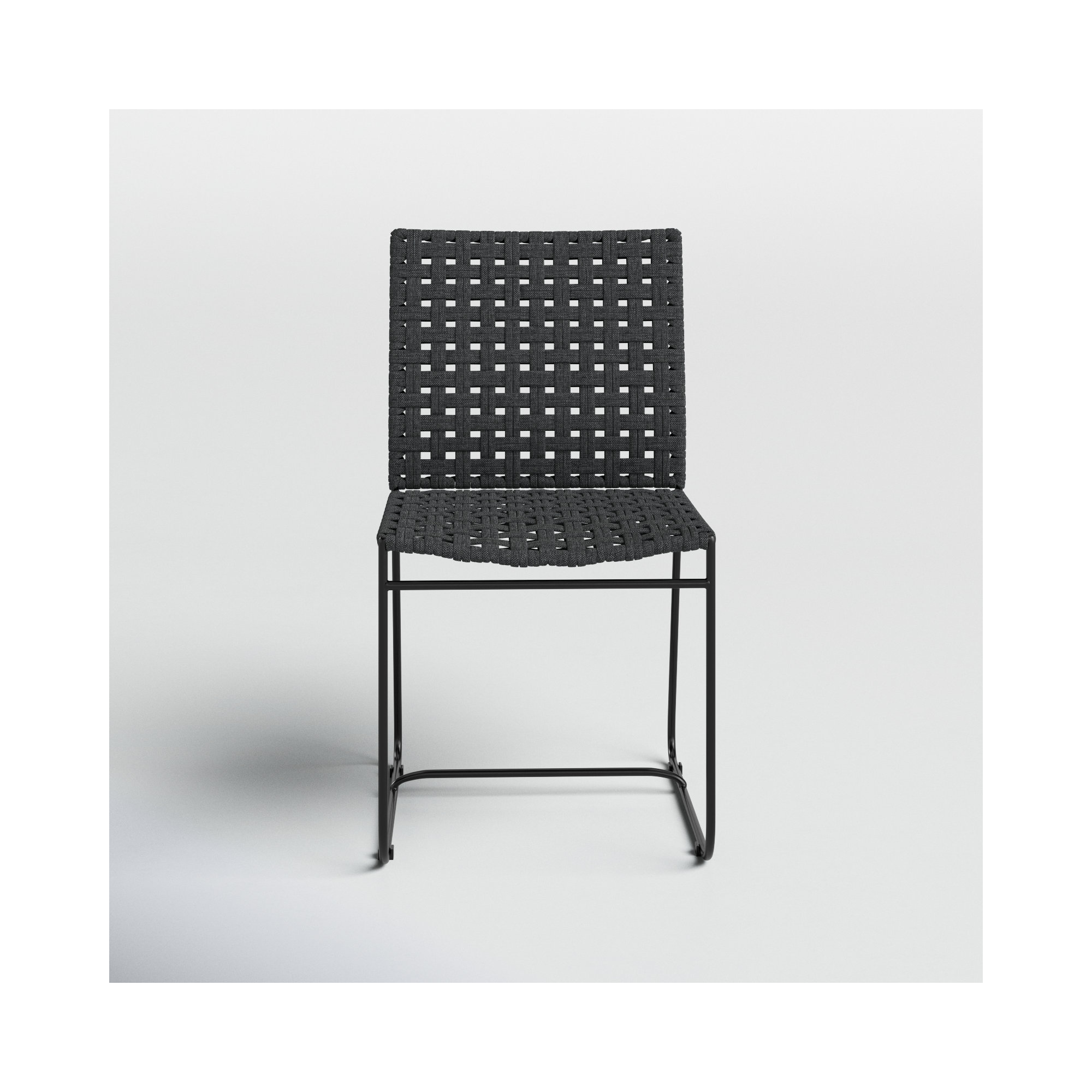 Fey Premium All-Weather Wicker Outdoor Dining Side Chair