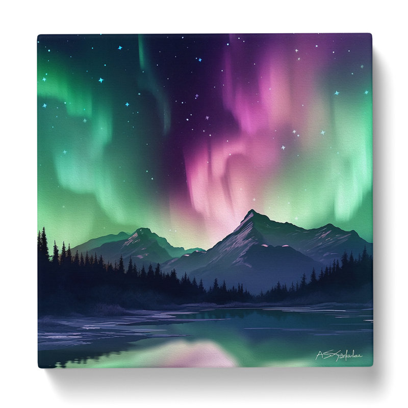 Modern Wall Art - Wrapped Canvas, 50cm H x 50cm W x 3cm D
