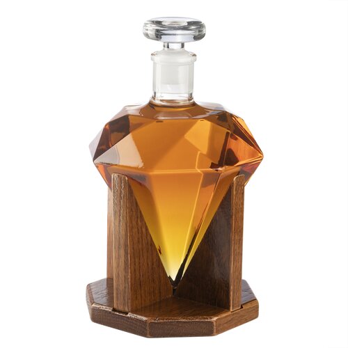Ebern Designs Jaden Diamond 25 oz. Whiskey Decanter & Reviews | Wayfair
