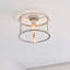 Angelyca Glass Flush Mount