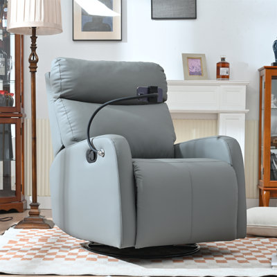 Branson 360° Power Swivel Rocker Recliner with Adjustable Recline