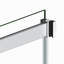 Porte de douche semi-sans cadre coulissante Spezia l 60 à 64 po x H 76 po-64619156