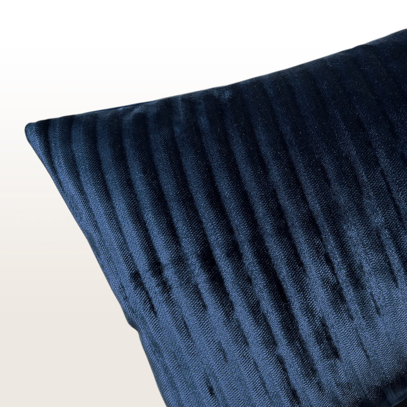 Coussin décoratif Hayworth, Royal, Carré 22 po