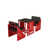 Noir / rouge sélectionné
