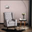 Canapé double confortable avec design capitonné pour le salon