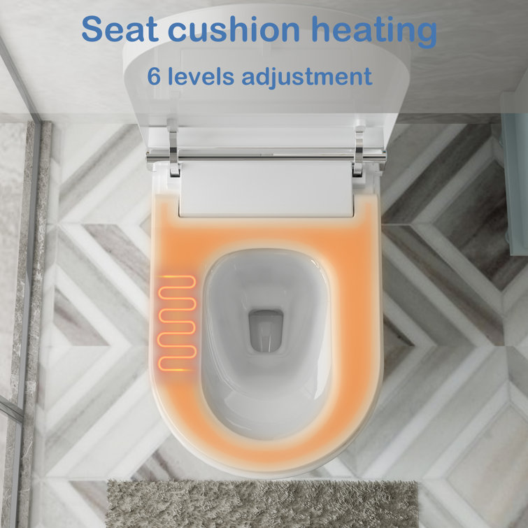 Original Smart Toilet Seat Lid Cover Water Heated Filter