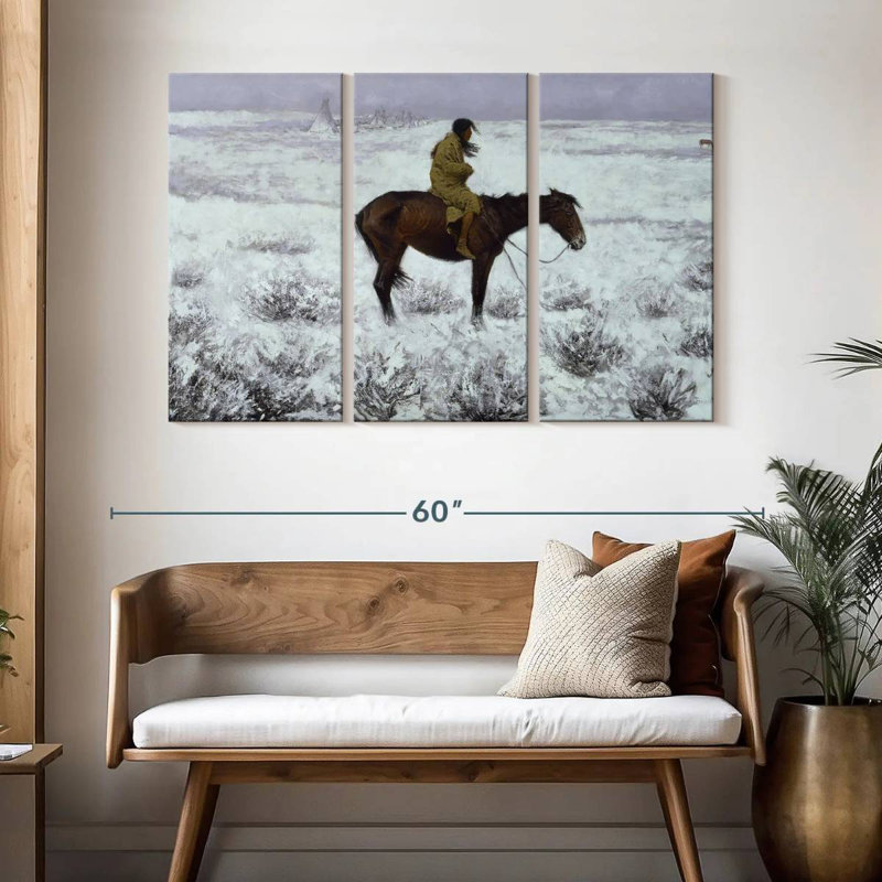 Lelar The Herd Boy, 32" H x 50" W
