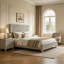 Ensemble de chambre à coucher 3 pièces avec grand lit et 2 tables de chevet-130145762-130145765