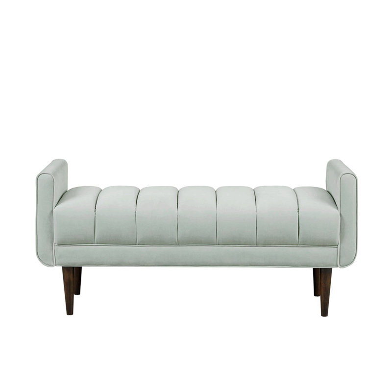 Banc d'appoint rembourré moderne