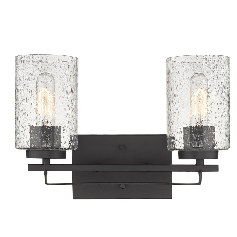 Éclairage pour salle de bain 2 lumières Hoff, Bronze huilé