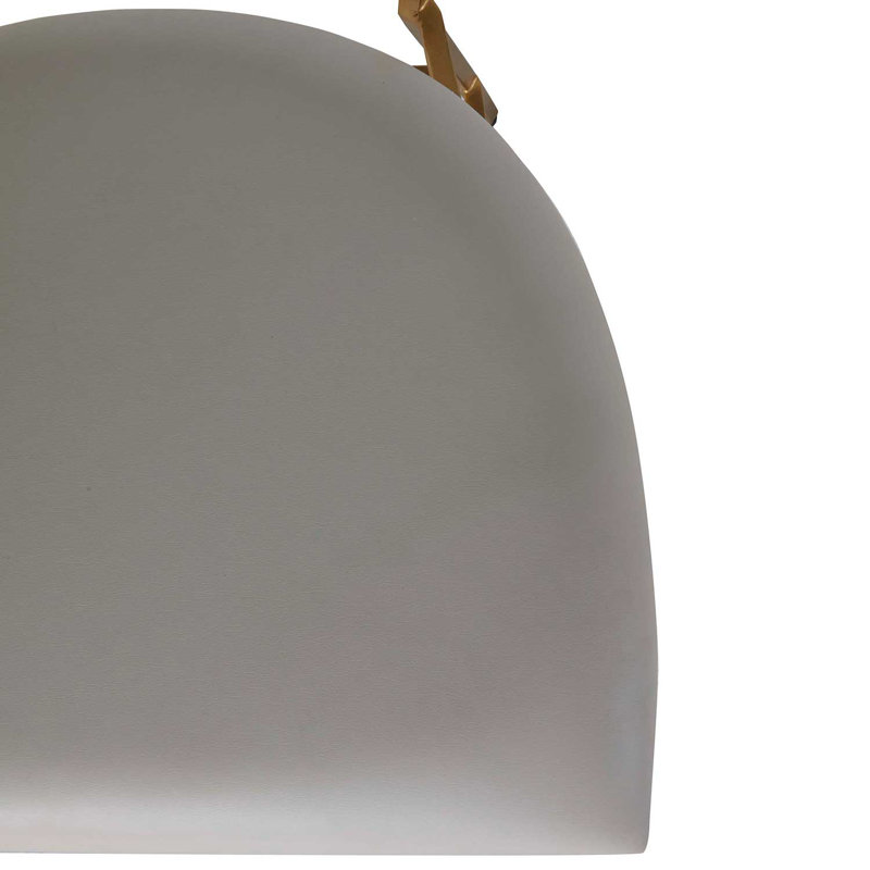 Mason Wing Back Side Chair in Light Gray