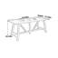 Junice Ash Solid Wood Dining Table-100897663
