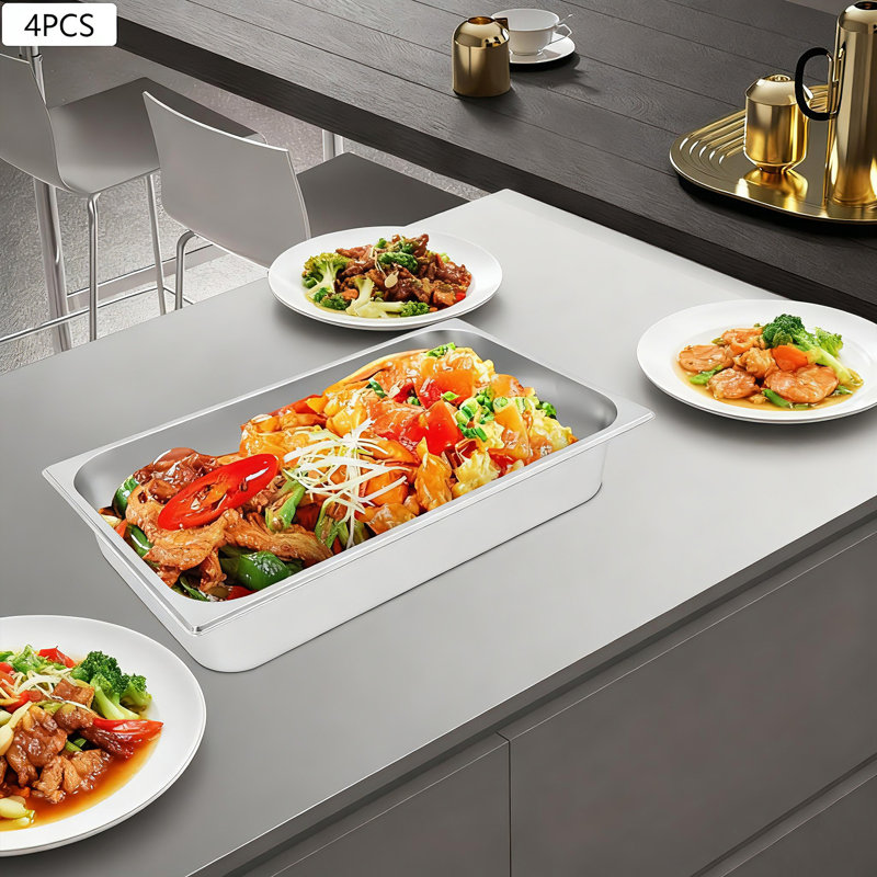 Plat à frire 4 po avec couvercle 