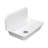Kingston Brass Arcticstone Solid Surface White Stone Apron-Front 2-Hole Single Bowl Top-Mount Kitchen Sink-138767192