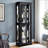 Lighted Glass Curio Display Cabinet