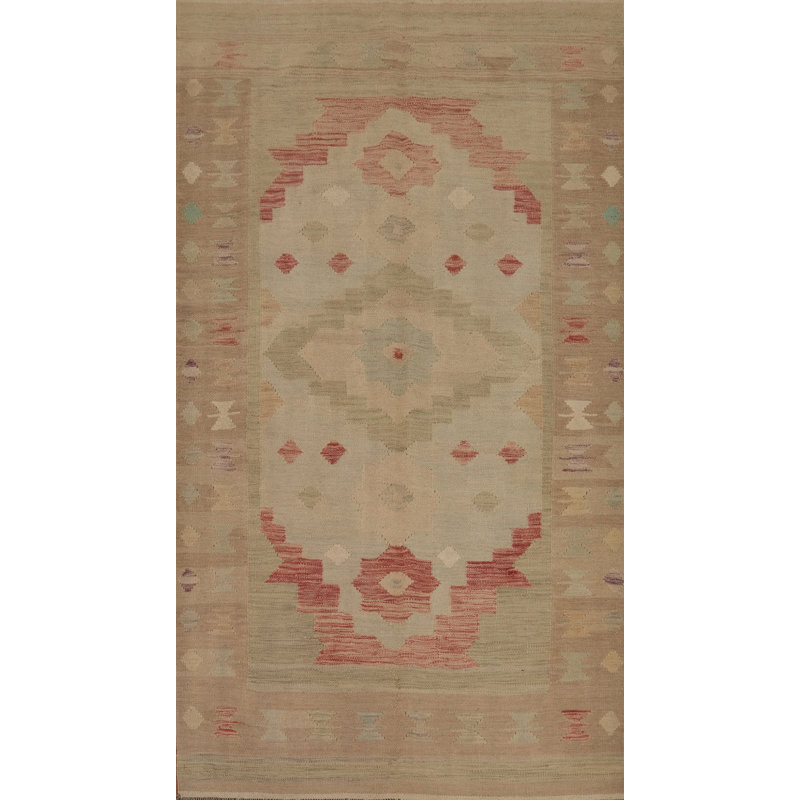 Tapis à tons de terre élégants Kilim
