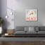 "Epost Graffiti" Frosty Forest 4 White "par Laura Marshall, art mural sur toile-1644558201