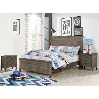 Ollis Solid Wood Piece Bedroom Set
