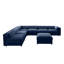 Élégant canapé en chenille avec dossier cylindrique et espace de rangement caché-712076878-712076882