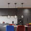 Luminaire suspendu en cristal Margoth-1100741105