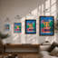 Urban Dreams Modern - Framed Print-1197622126-1197622127