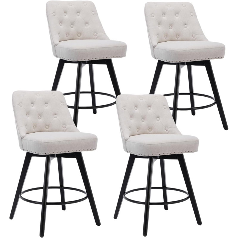 Counter Stool with Metal Frame
