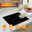 Plaque de cuisson électrique hybride 24 po 9 brûleurs 9 po 220 V Equator