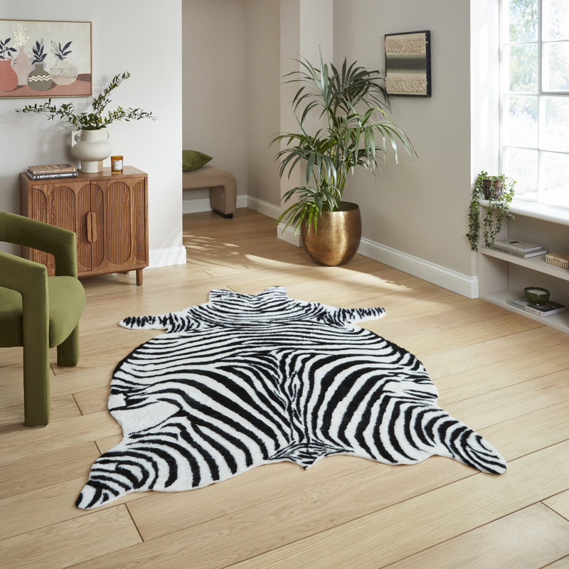 Animal Print Digitally Printed Area Rug, Rectangle 150 x 200 cm
