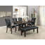 Ensemble de 2 chaises d'appoint Modern Parson