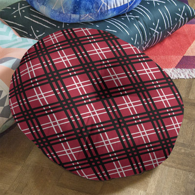 Housse de coussin ronde Atlanta football Luxury