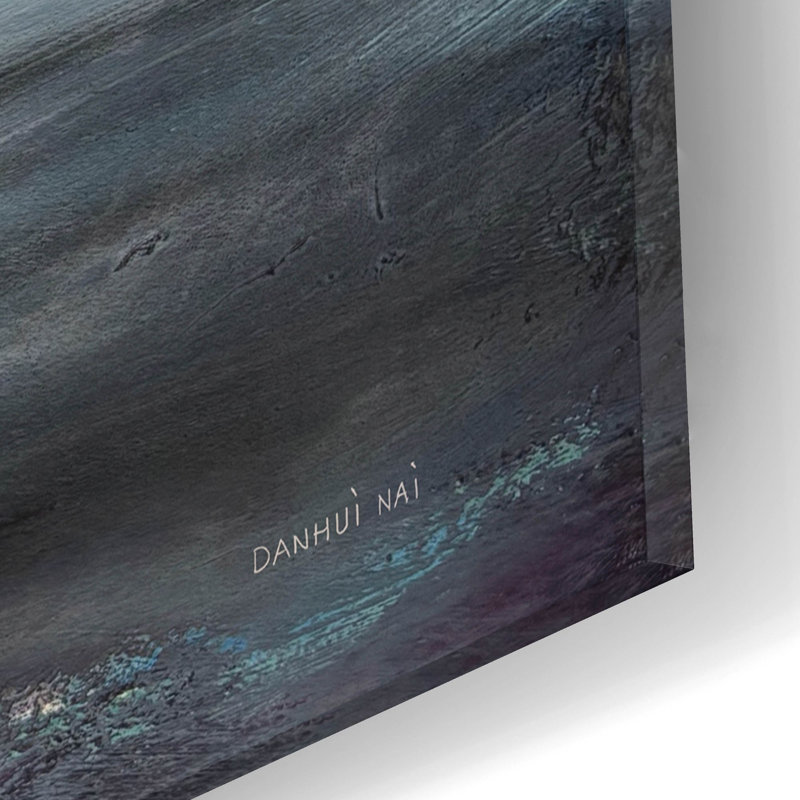 «Storm Is Coming» par Danhui Nai, art mural en verre acrylique, H 12 po x l 16 po x P 0,13 po