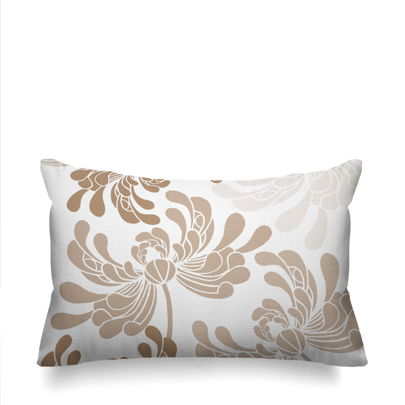 Coussin décoratif intérieur / extérieur Maina, Beige