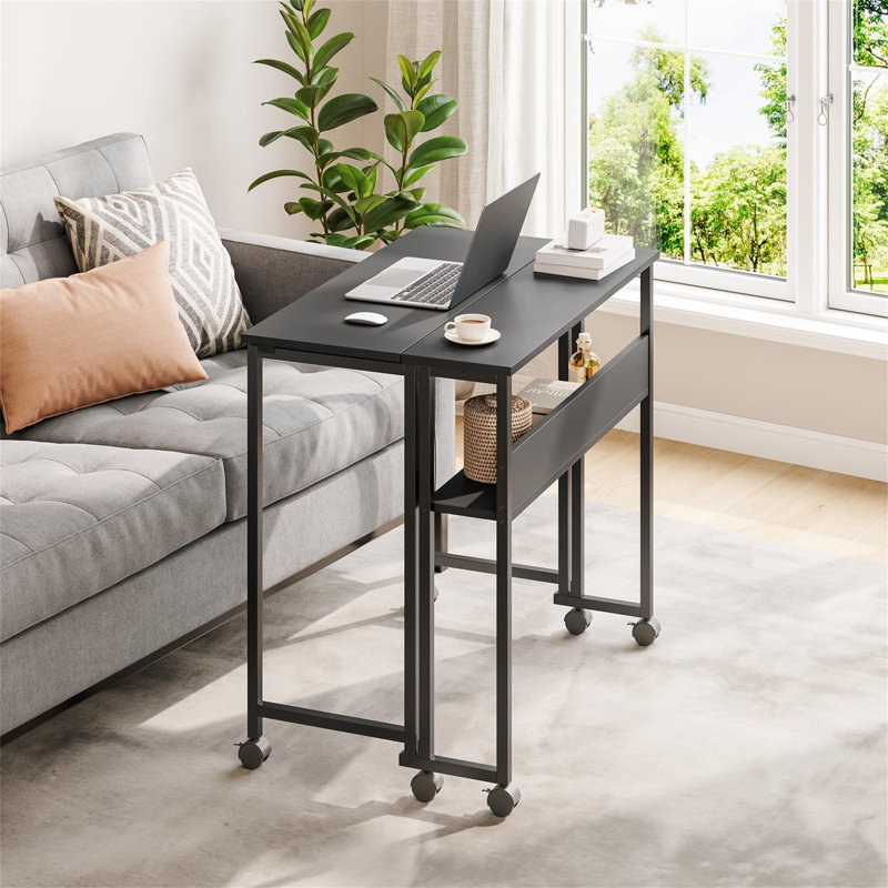 80Cm W Rectangular Computer Desk, Black