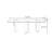Dehja Rectangular with Stainless Steel Base Dining Table-842622009