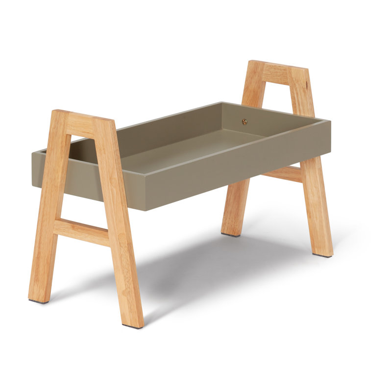 Étagère à livres H 16 po x l 25,75 po, Vert olive