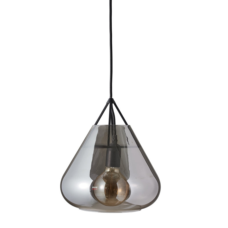1 - Light Smoke Single Pendant