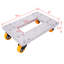 Chariot de chariot Mly Dolly de 18 po x 12 po Mover