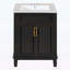 Meuble-lavabo moderne 24 po avec lavabo supérieur-117981635
