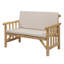 Causeuse de patio en bois-113752789