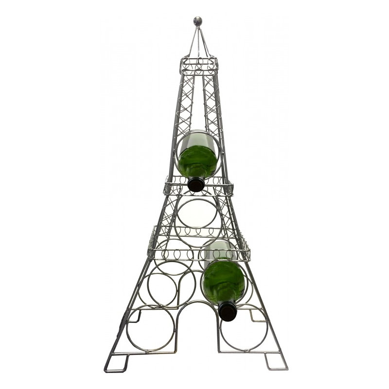 Support à vin de table 6 bouteilles Eiffel Tower