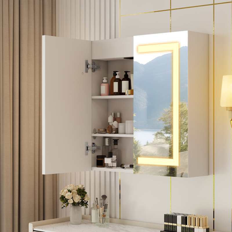 W H Medicine Cabinet Mirror 5