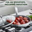 GreenPan Chatham Stainless Tri-Ply Stainless Steel Healthy Ceramic Nonstick 11" Frying Pan Skillet