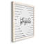 «Hello Gorgeous», art textuel sur toile-61336314-61336315