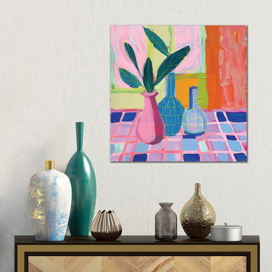 Matisse Reverie Abstraktes Stilleben von Sasha Robinson - Galerie-verpackte Leinwand Giclée