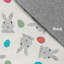 Tapis en chenille de Pâques Bunnies And Eggs-1328504571