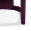 Fauteuil demi-tonneau en polyester de 25 po Nolita-461373037