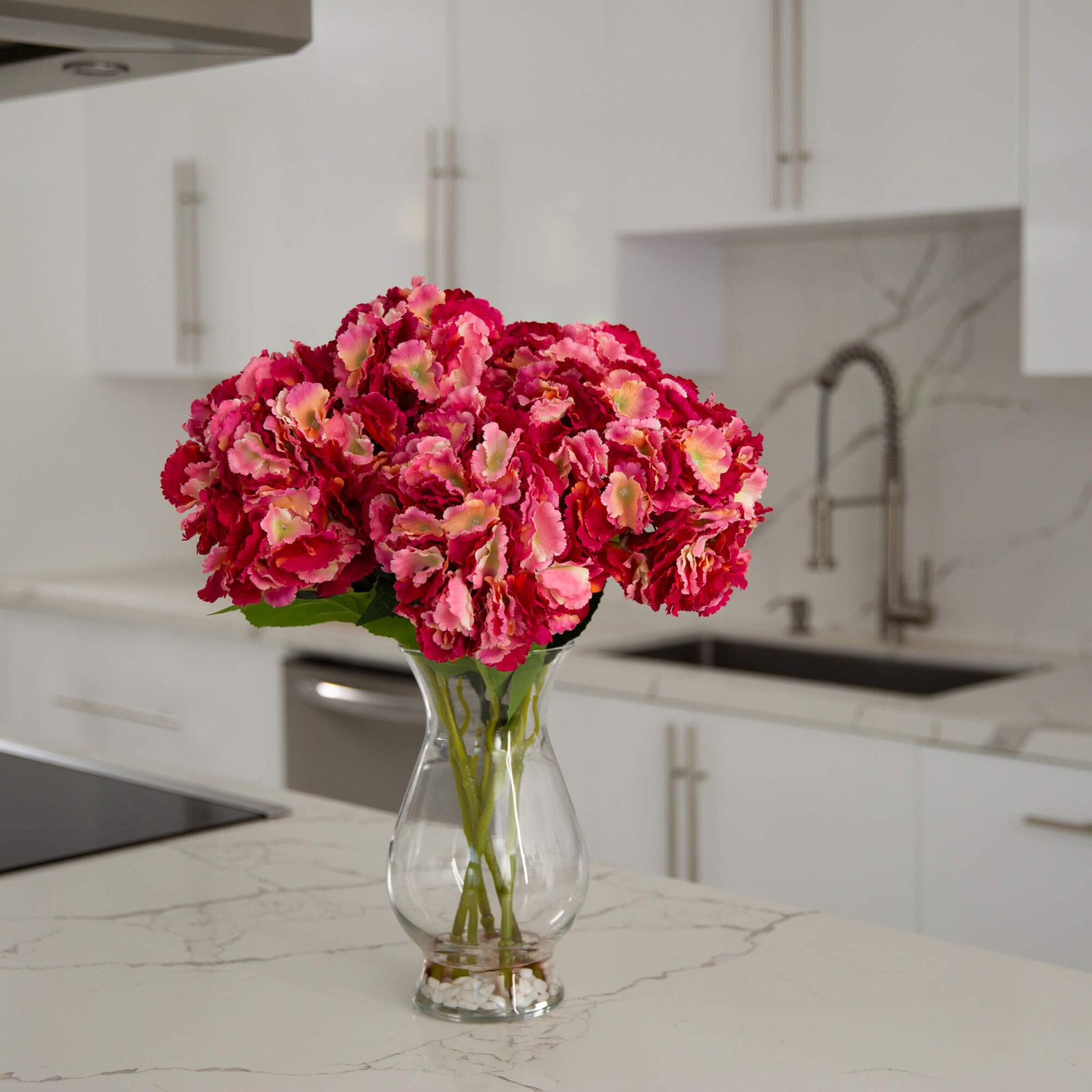 Hydrangea Floral Arrangement, Pink