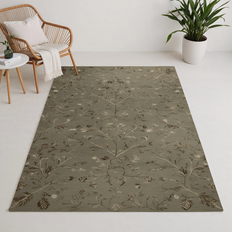 Tapis d'intérieur et d'extérieur brun Nature, Rectangulaire 3 pi x 5 pi