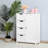 White Bathroom Storage Cabinet